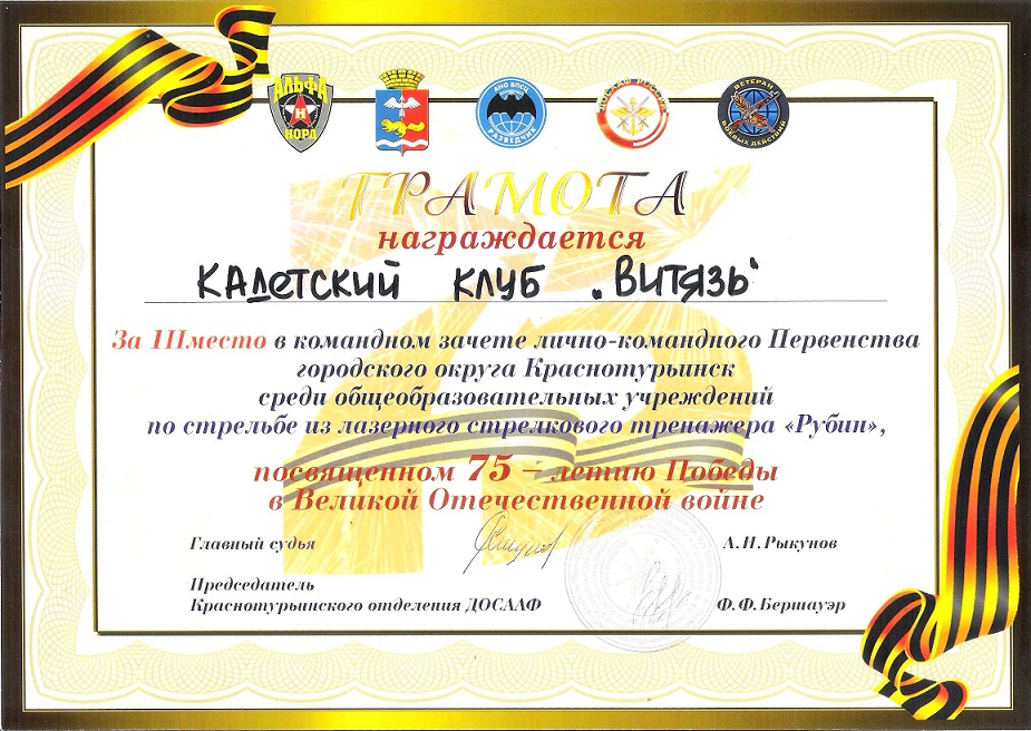 12 марта Витязи 1